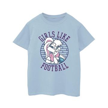 Tshirt LOLA BUNNY GIRLS LIKE FOOTBALL