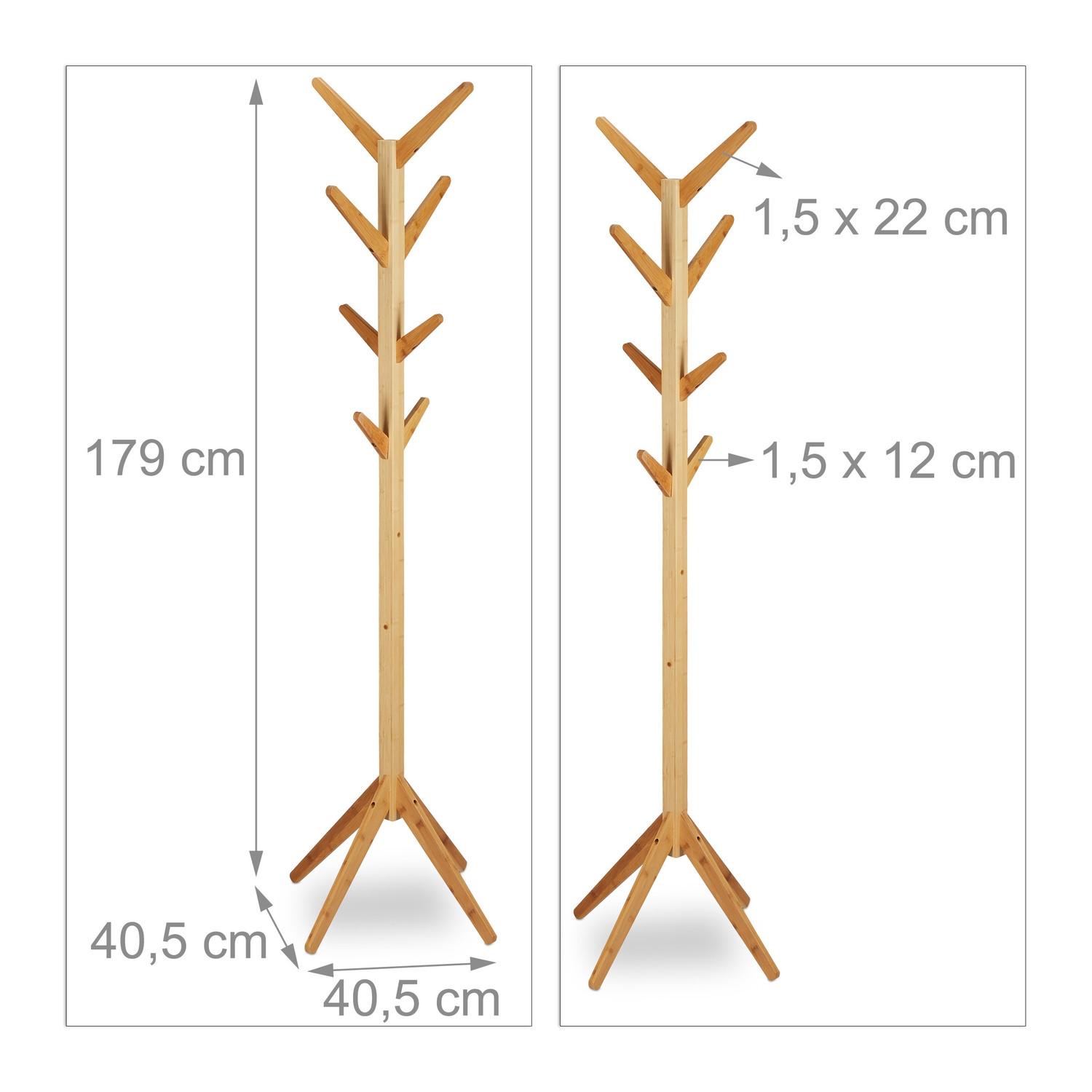 Northix Kleiderbügel aus Bambus  