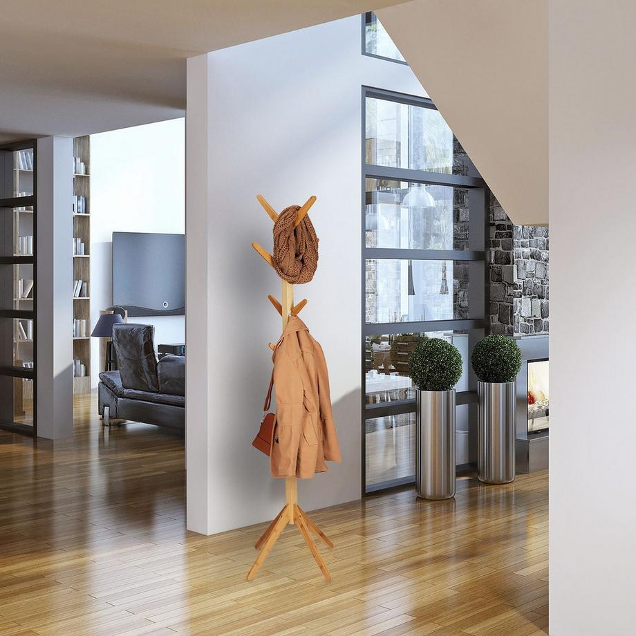 Northix Appendiabiti in bambù  
