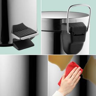 Northio Conteneur cosmétique en acier inoxydable, 3 l  