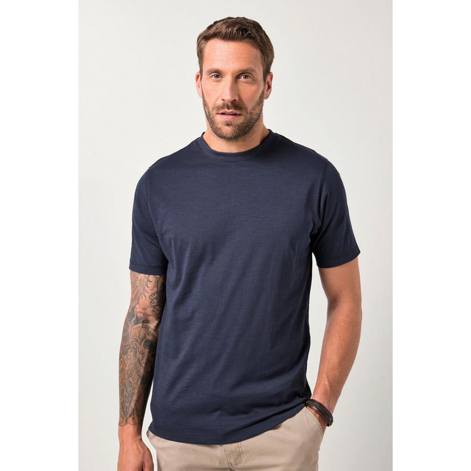 JP1880 Halbarm T-Shirt Logo-Badge  