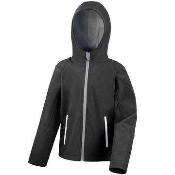 Core Junior SoftshellJacke mit Kapuze