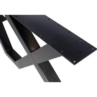 mutoni Cadre de table Tablo Outdoor Picnic métal X-leg (1 pièce)  