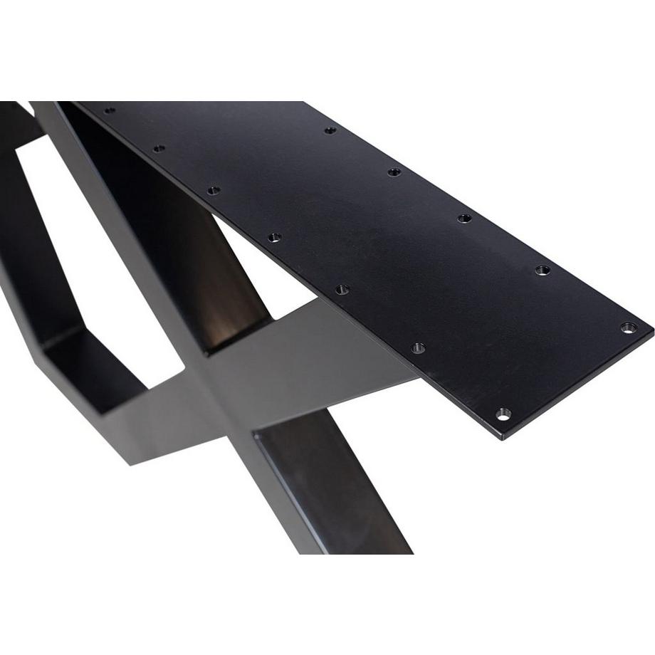 mutoni Tischgestell Tablo Outdoor Picknick Metall X-Bein (1 Stück)  