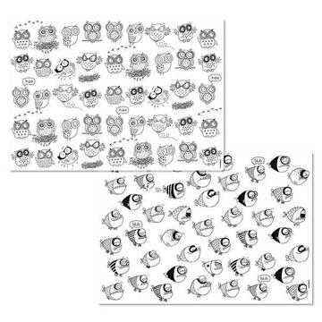 Sets de table en papier EMILY & DORIAN  2 x 25 feuilles