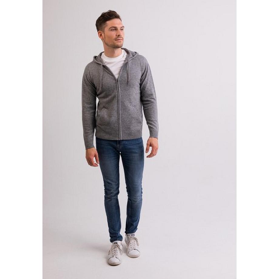 CASH-MERE.CH Sweat à capuche en cachemire  