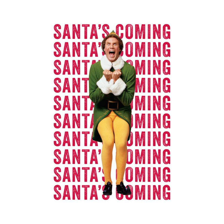 Elf Santas Coming Sweatshirt  