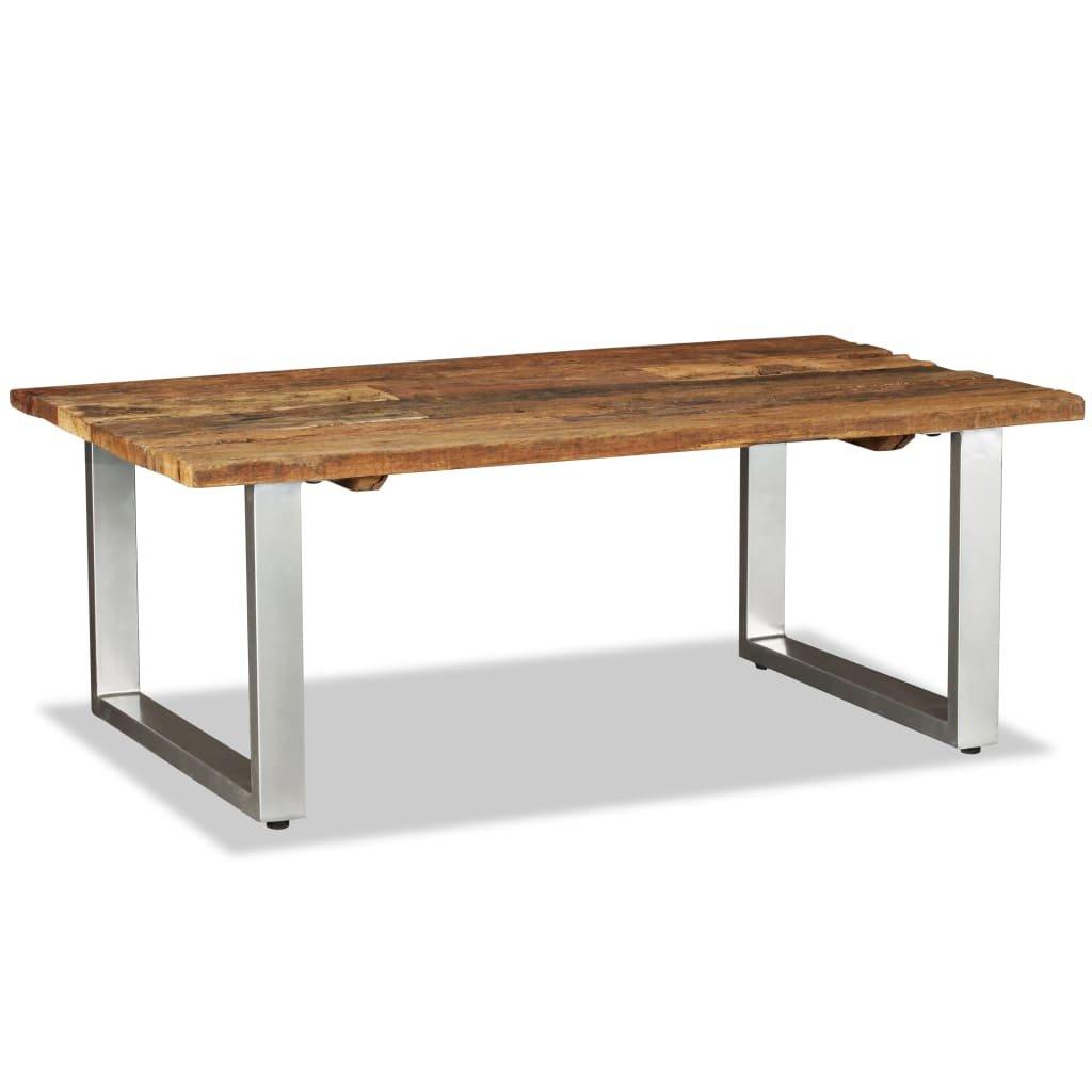 VidaXL Table basse bois  