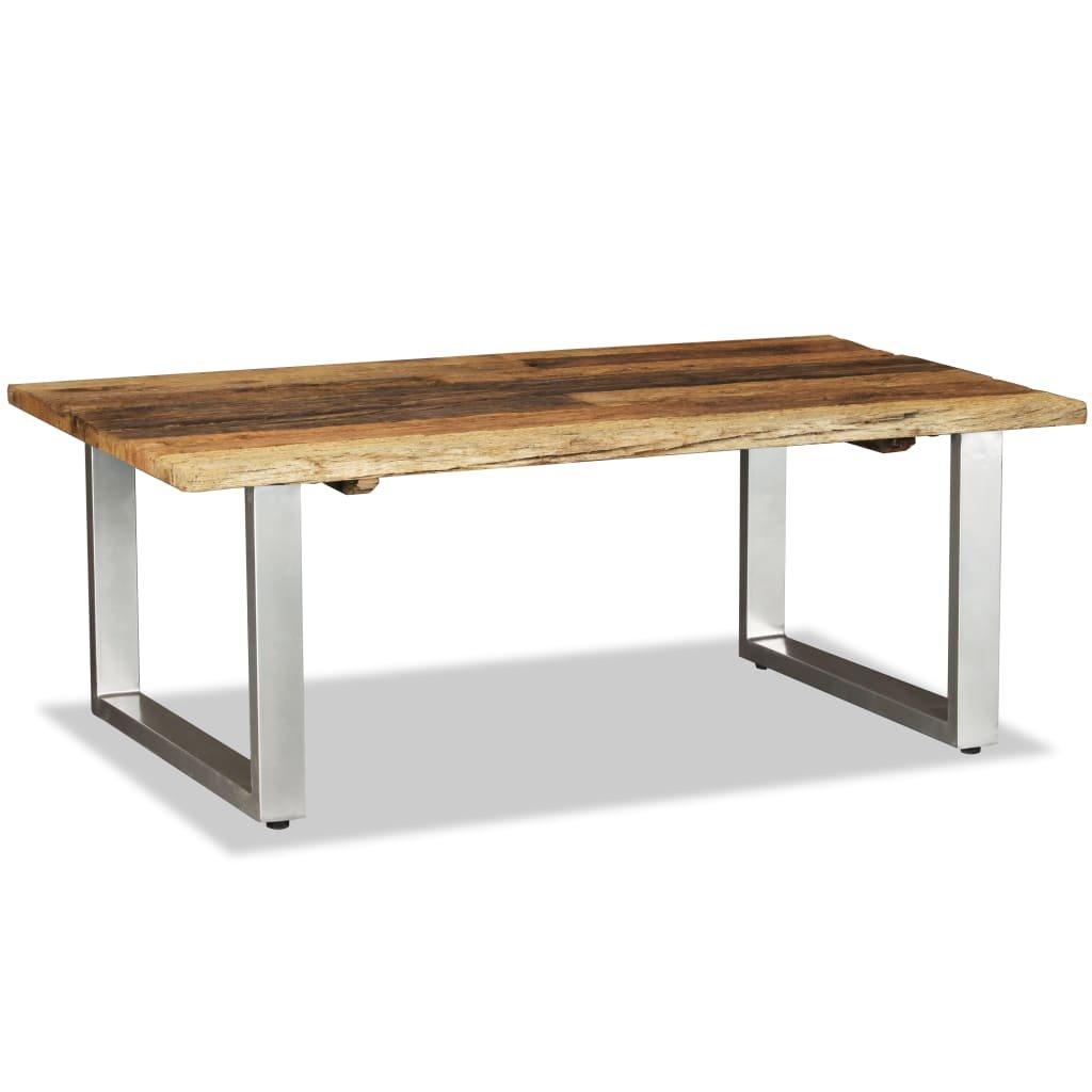 VidaXL Table basse bois  