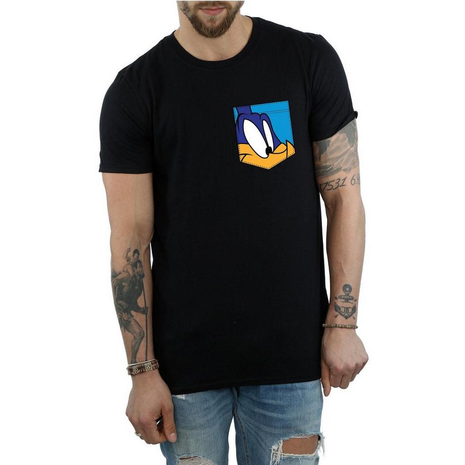 LOONEY TUNES Road Runner T-Shirt con Tasca  