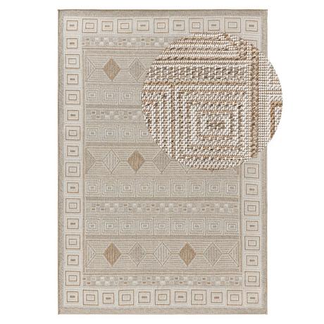 Benuta Tapis d'extérieur & intérieur Andora Crème/Beige  