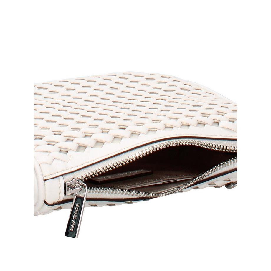 MICHAEL KORS Astria Lux Pochette Design Tressé avec Bandoulière Chaîne  