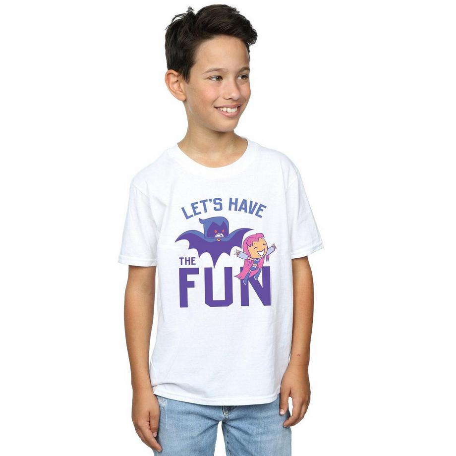 DC COMICS  Teen Titans Go Let's Have The Fun TShirt 