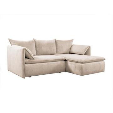 Canapé d'angle conible en velours côtelé TEODORA de PASCAL MORABITO Angle droit