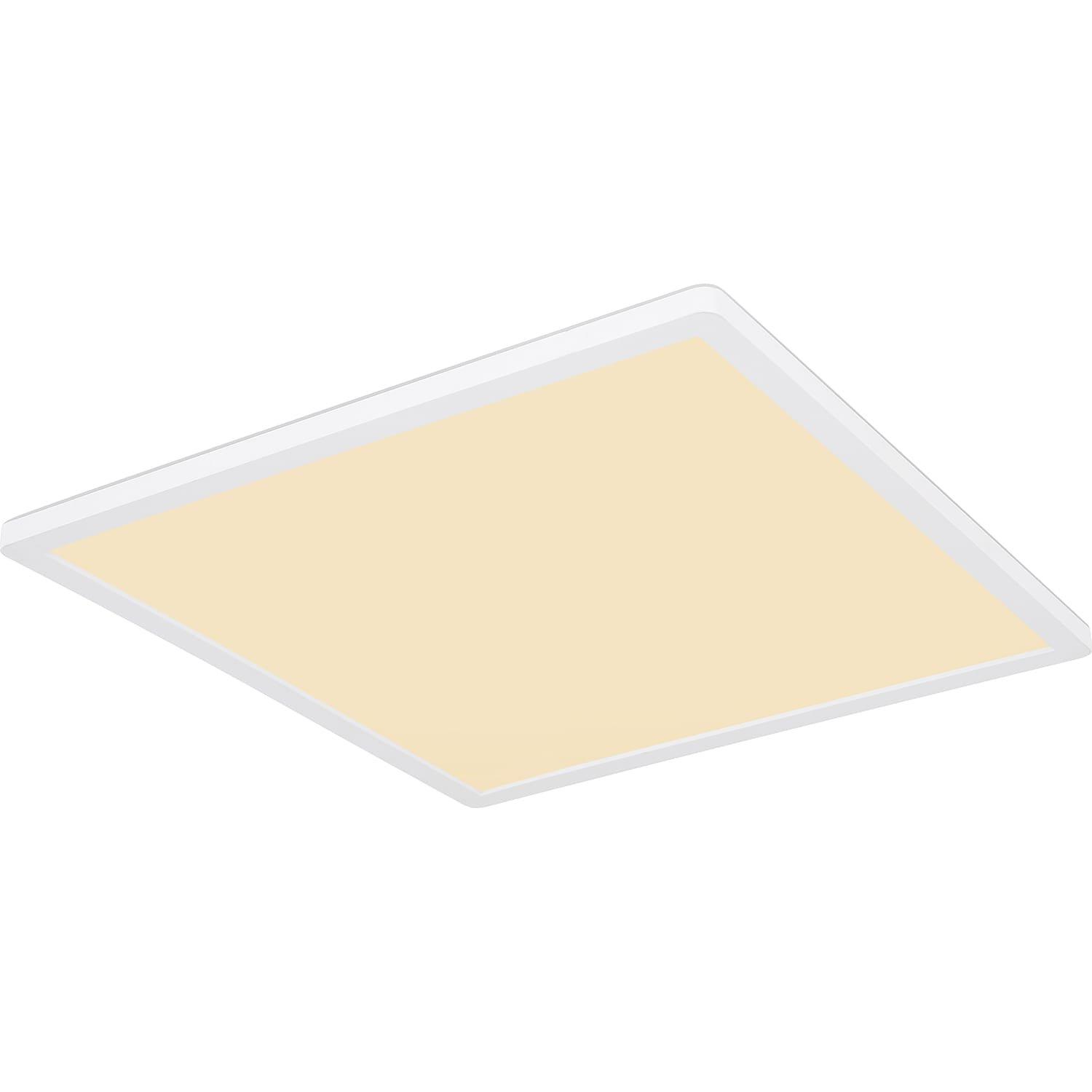 mutoni Plafonnier Sapana plastique blanc LED  