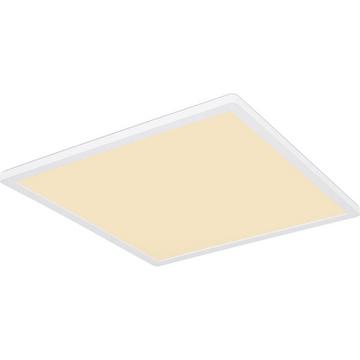 Plafoniera Sapana plastica bianca LED