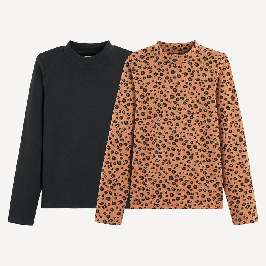 2er-Set warme Unterziehpullover