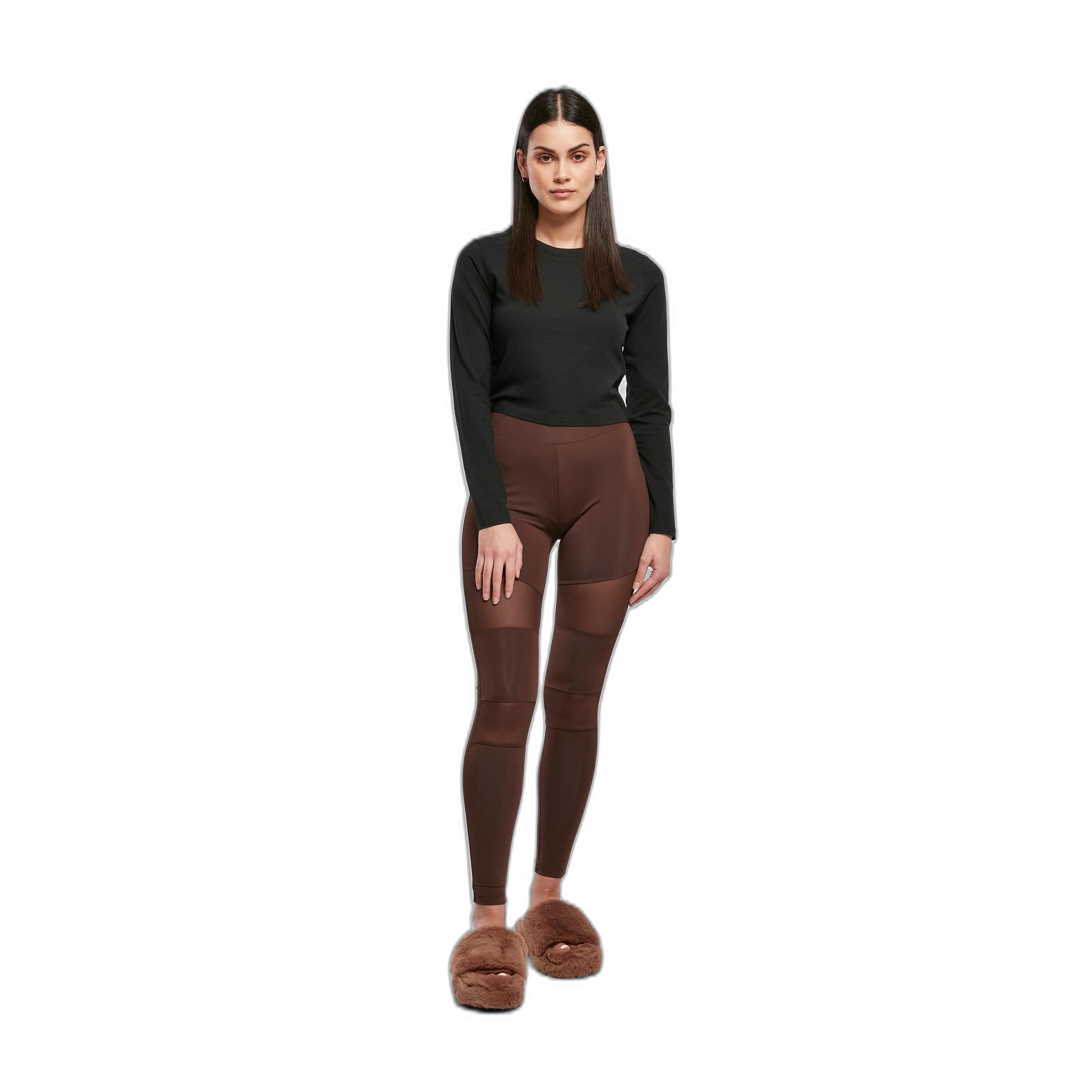 URBAN CLASSICS  leggings da in maglia tech 