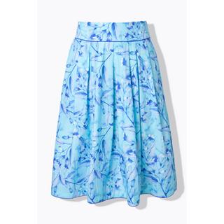 Ulla Popken Gonna a pieghe linea A stampa floreale country  