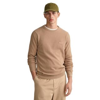GANT Baumwoll Piqué Rundhals Pullover  