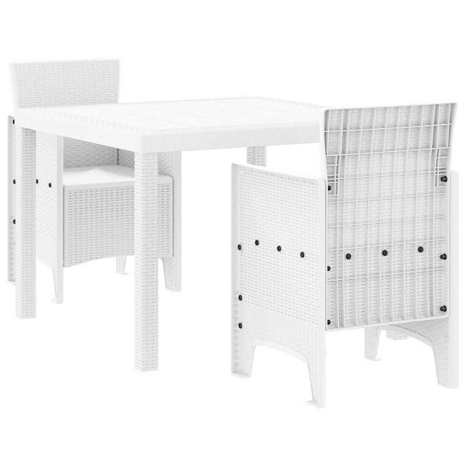 Set de repas de jardin polypropylène