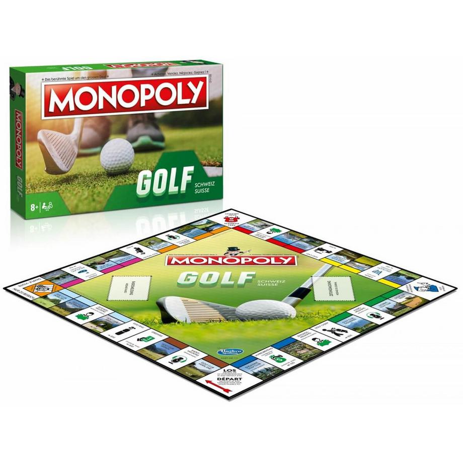 Hasbro  Moopoly Golf Suisse 