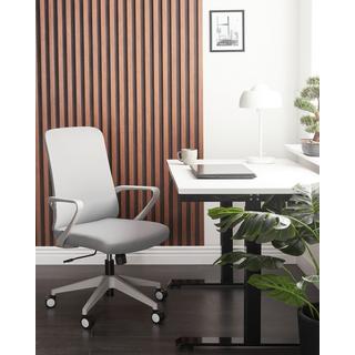 Beliani Chaise de bureau en Polyester Traditionnel EXPERT  
