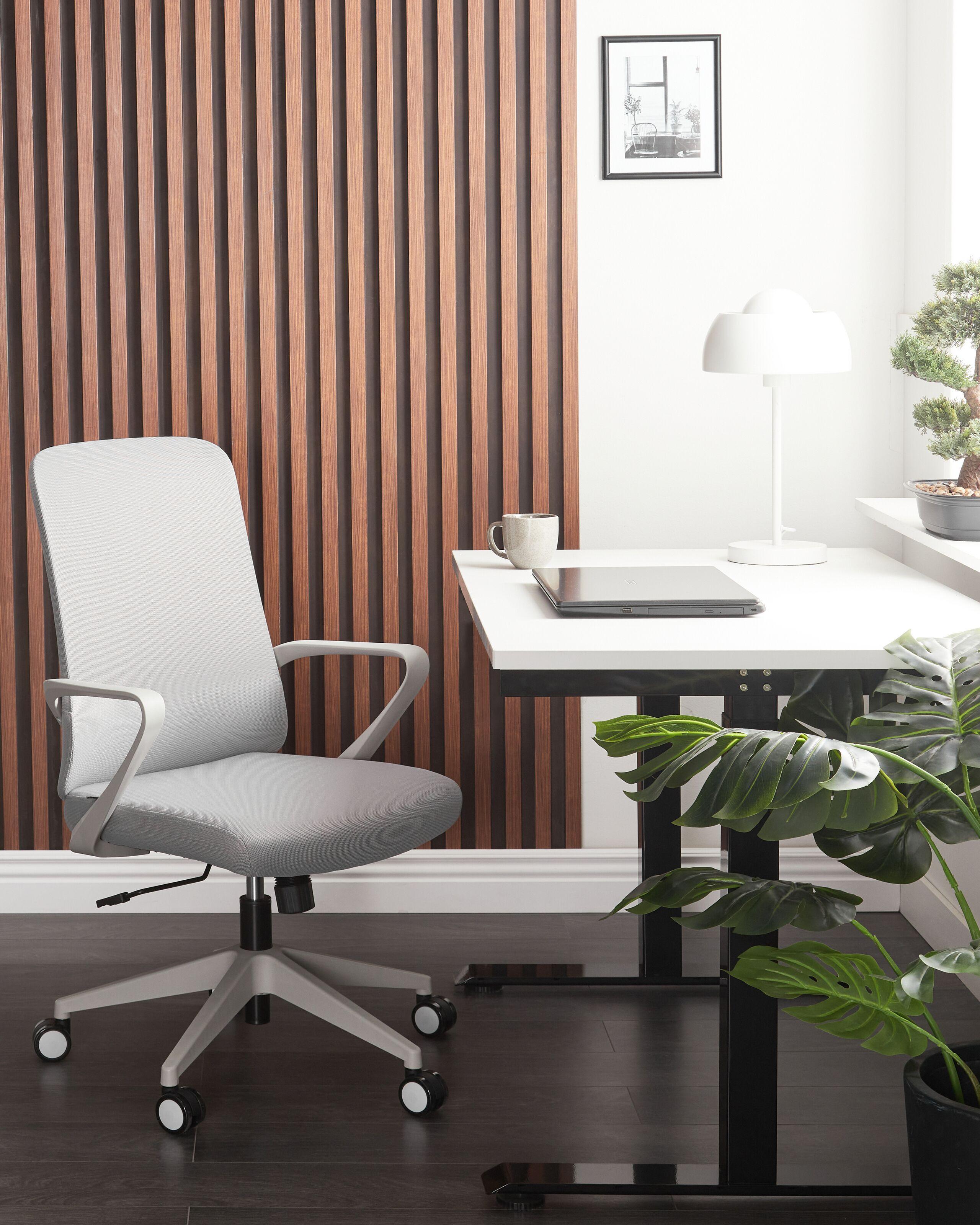 Beliani Chaise de bureau en Polyester Rétro EXPERT  