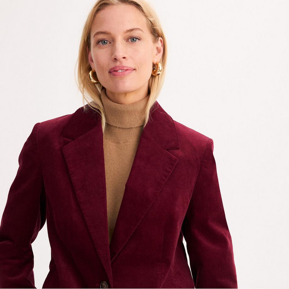 La Redoute Collections Blazer en Velours Côtelé  