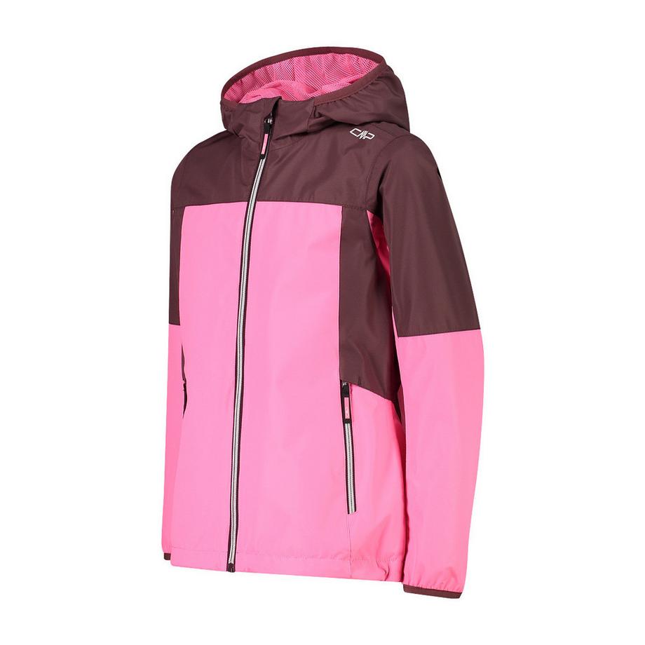 CMP Mädchen Regenjacke mit Kapuze  
