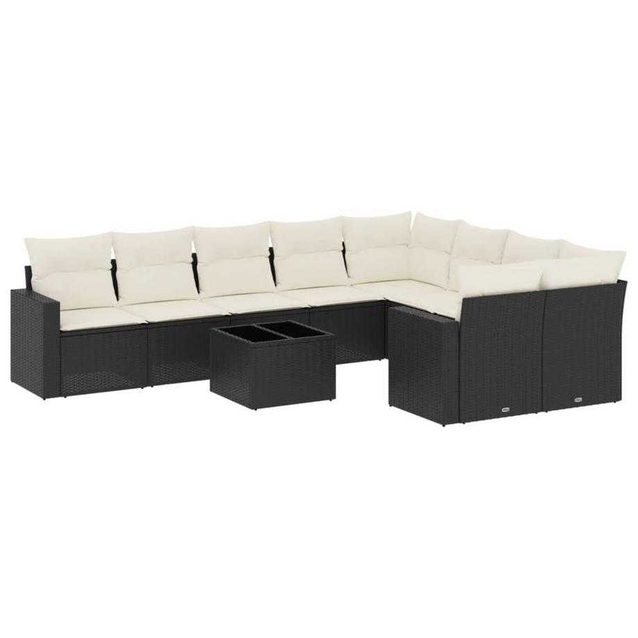 set divano da giardino Polirattan