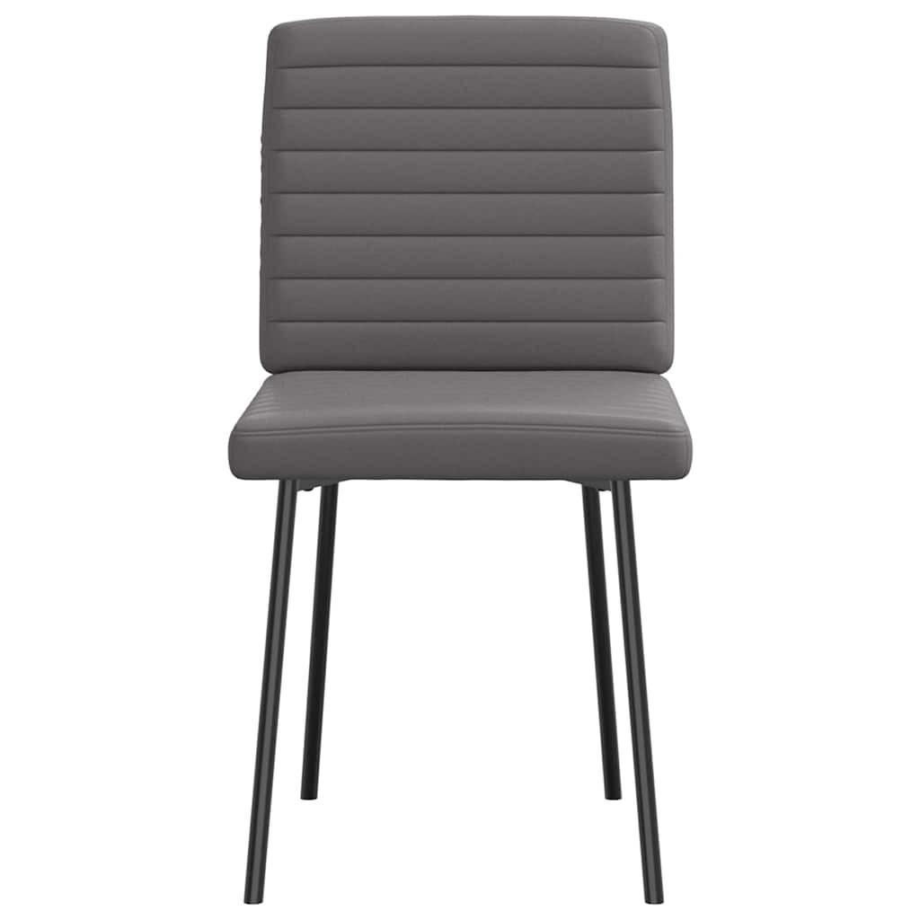 VidaXL Chaise à manger cuir artificiel  