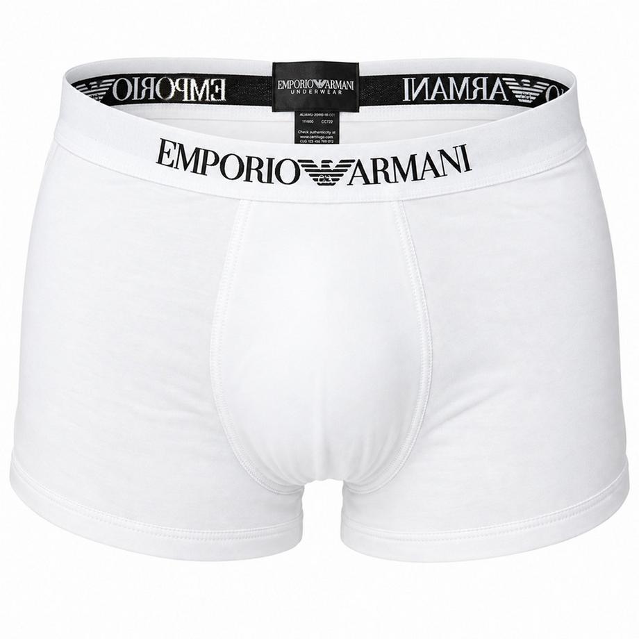 EMPORIO ARMANI Boxer Uomini 2 Pezzi Aderente alla figura Soft Touch Bamboo  