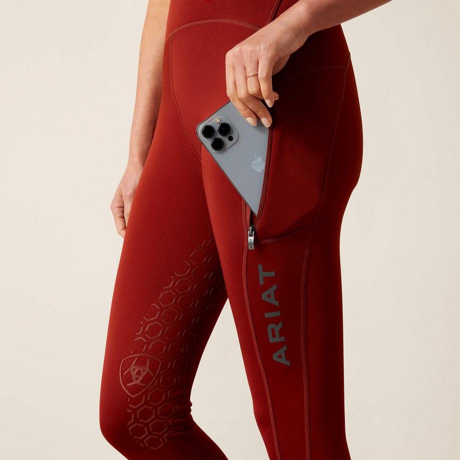 Ariat  leggins da equitazione da a edia aderenza venture 