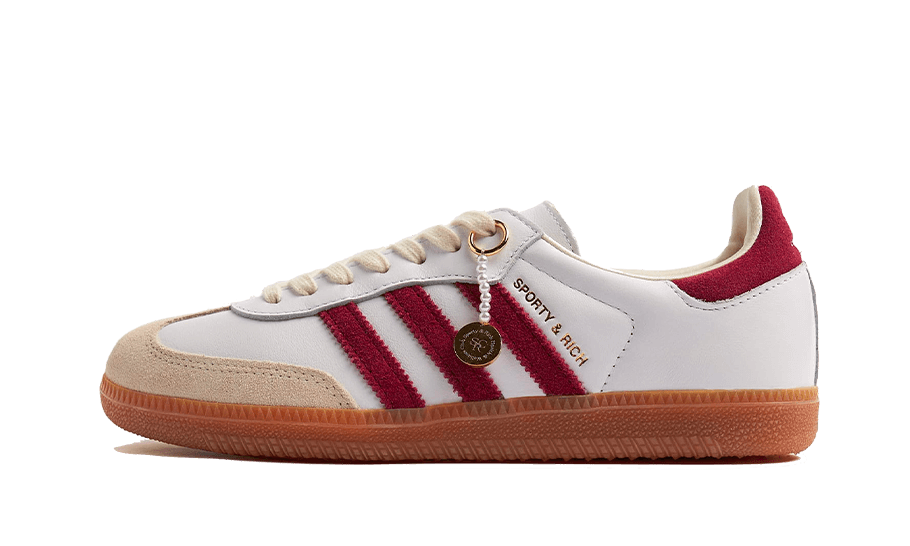 adidas  Samba OG Sporty & Rich White Core Burgundy 