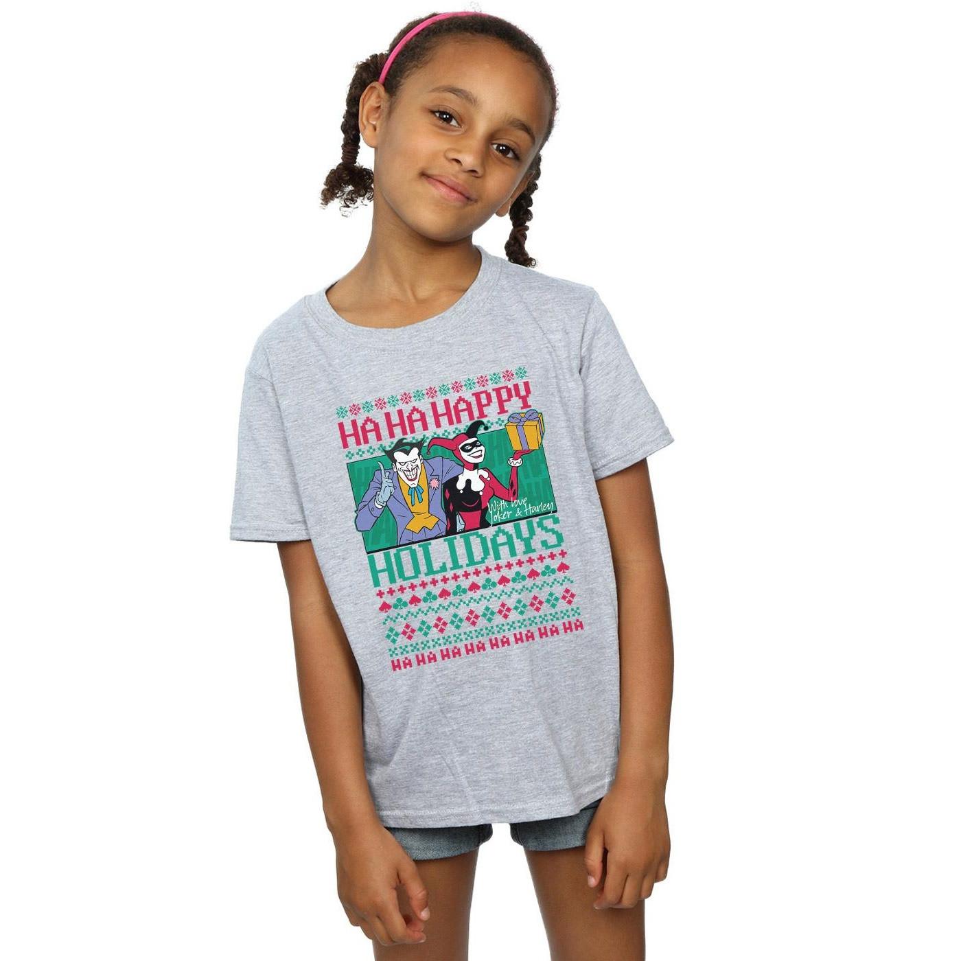 DC COMICS  Ha Ha Happy Holidays TShirt 