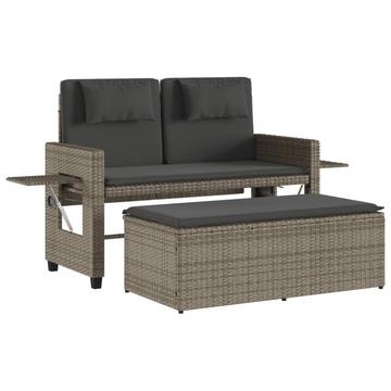 Gartenbank poly-rattan