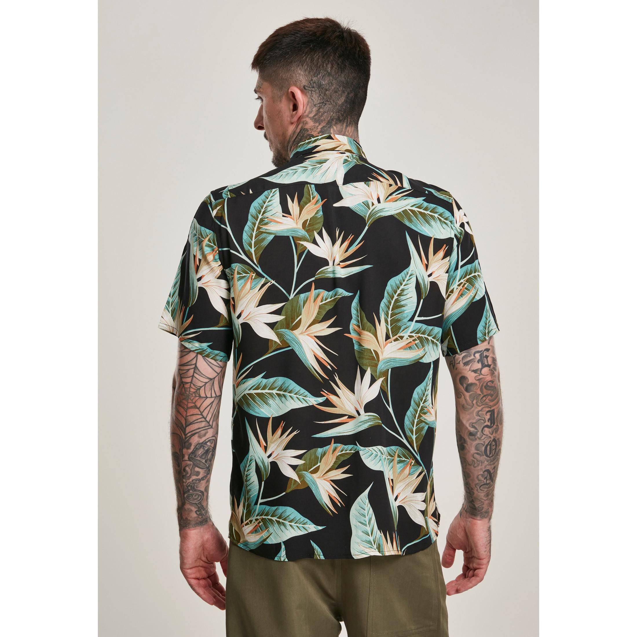 URBAN CLASSICS Urban Classic Bloom Kurzarmhemd  