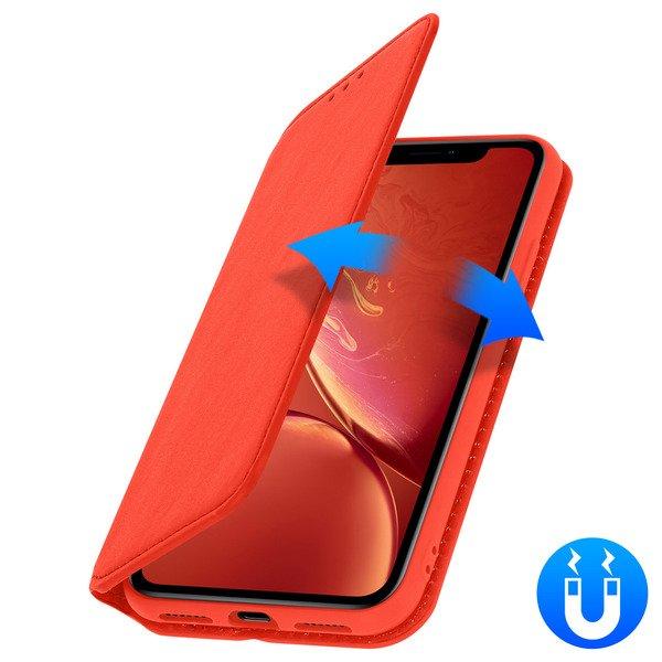 Avizar  Custodia Flip iPhone XR rosso 