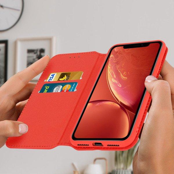 Avizar  Custodia Flip iPhone XR rosso 