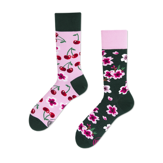 Many Mornings  Cherry Blossom Socks - Many Mornings 