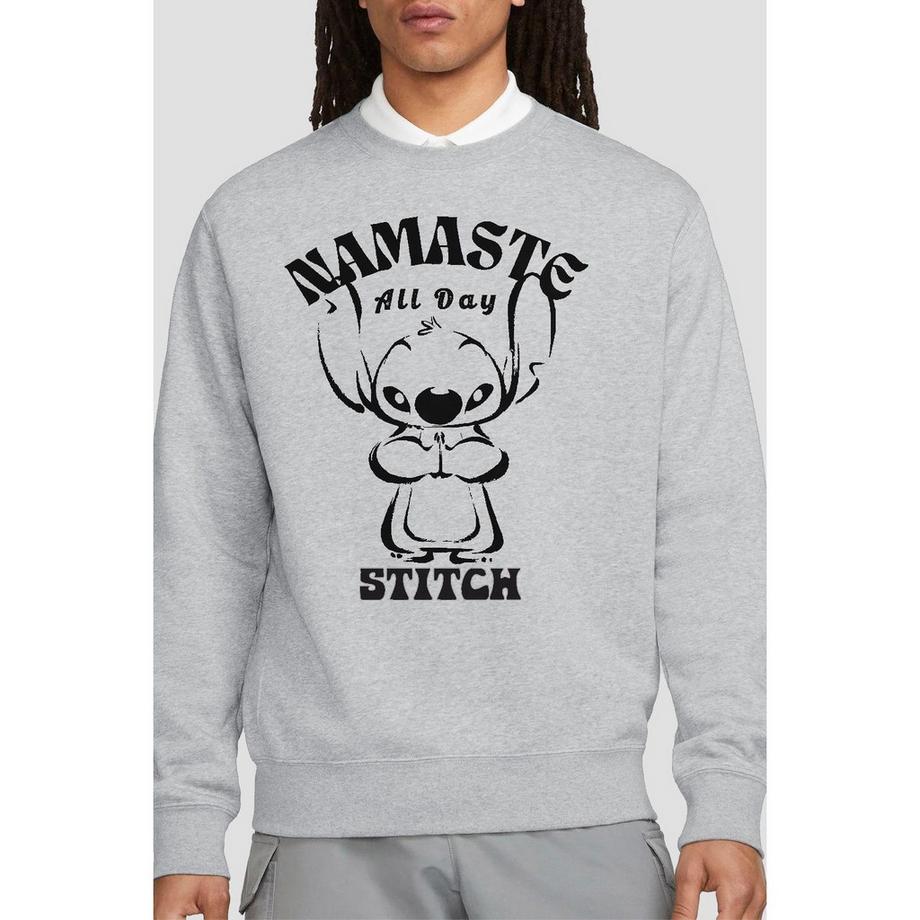 Lilo & Stitch Namaste All Day Stitch Sweatshirt  