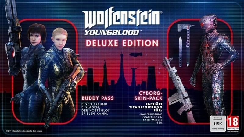 Bethesda Softworks  Wolfenstein: Youngblood - Deluxe Edition (inkl. Legacy Pack) 