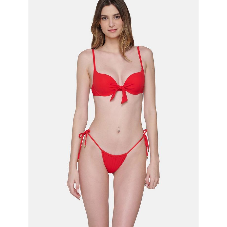 Luna Blue Sense Slip brasiliano regolabile con nodi  