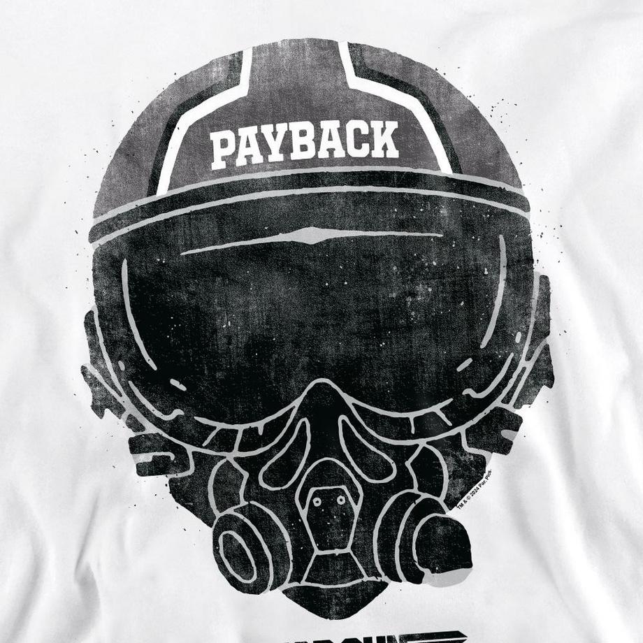 Top Gun Payback Grafikdruck Sweatshirt  