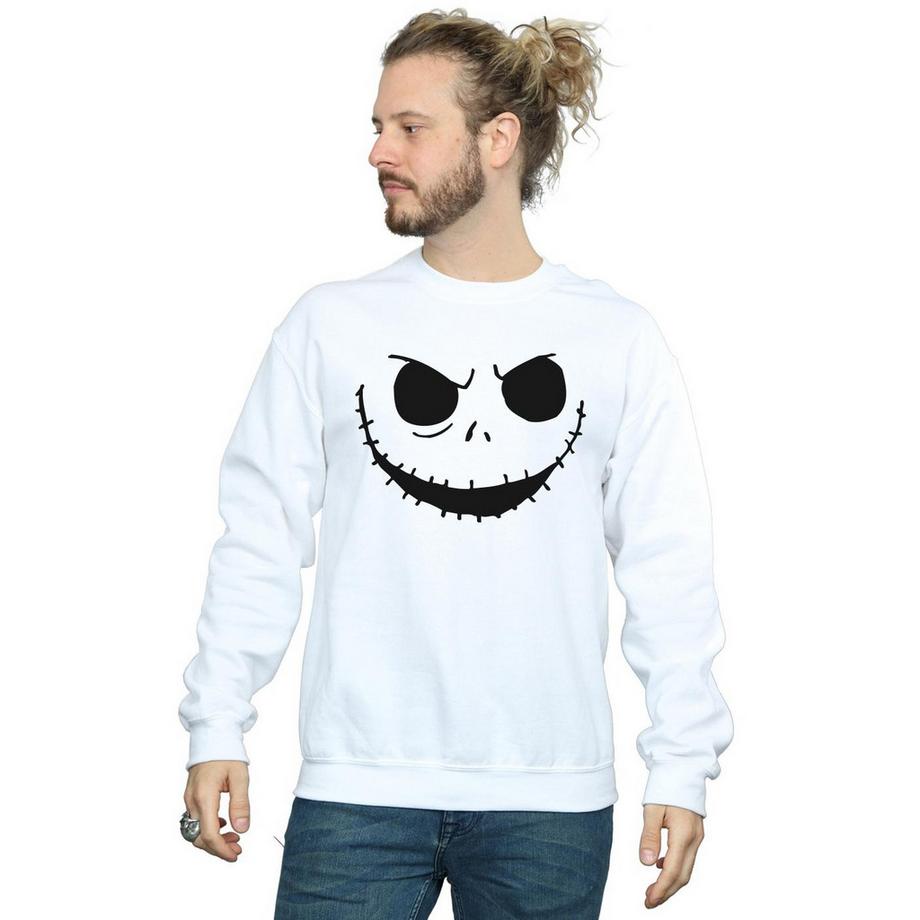 Disney Nightmare Before Christmas Jack's Face Sweatshirt  