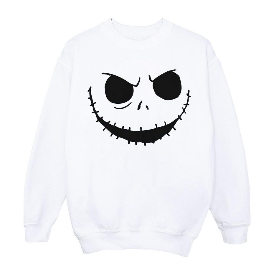 Disney Nightmare Before Christmas Jack's Face Sweatshirt  