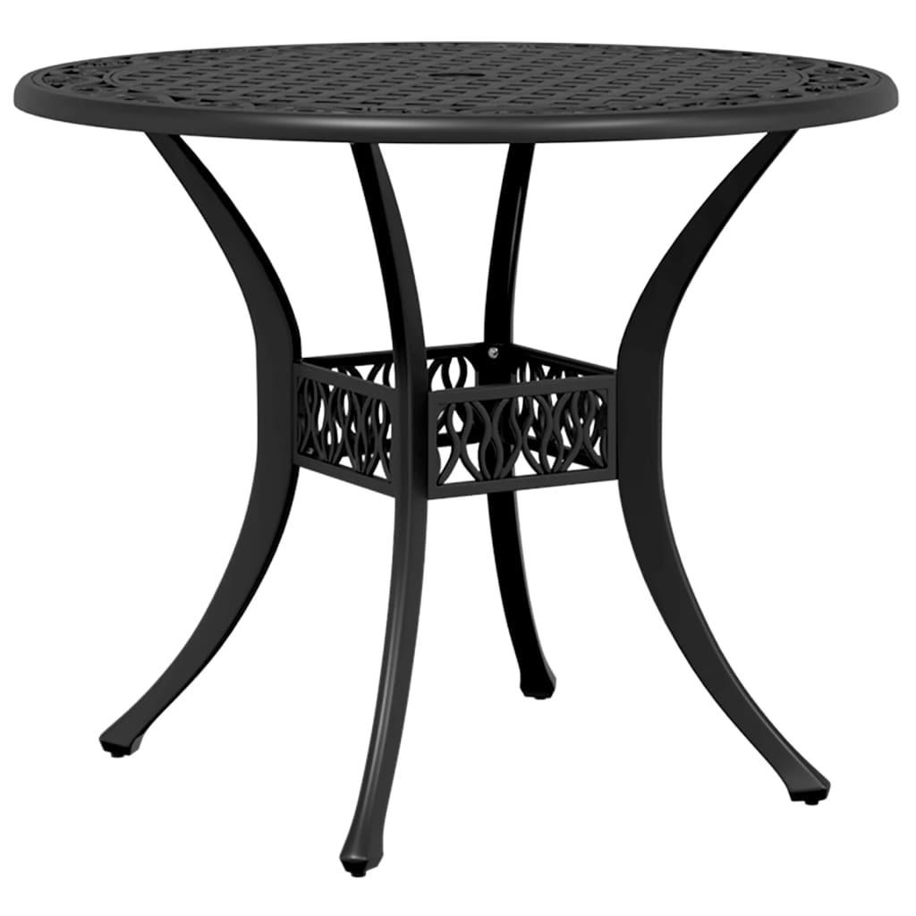 VidaXL Table de jardin aluminium  