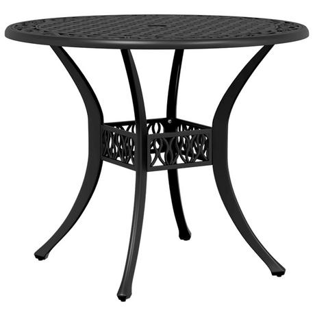 VidaXL Table de jardin aluminium  