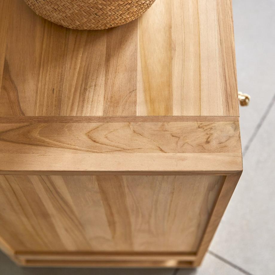 Tikamoon Kinder-Kommode aus massivem Teak Minimalys  